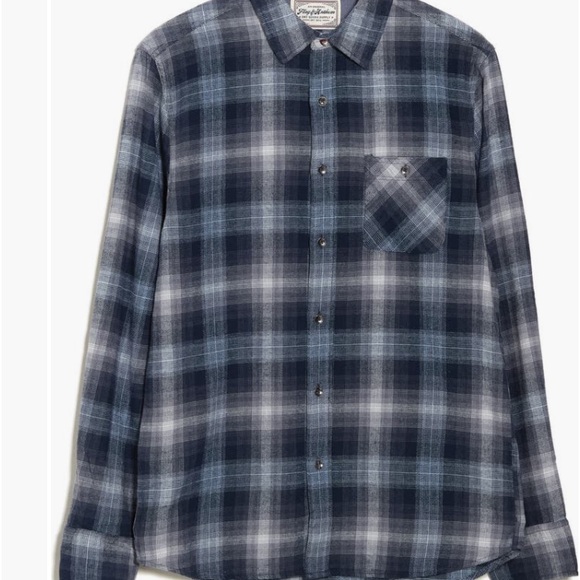 Flag & Anthem 100 percent cotton flannel shirt - Picture 3 of 14